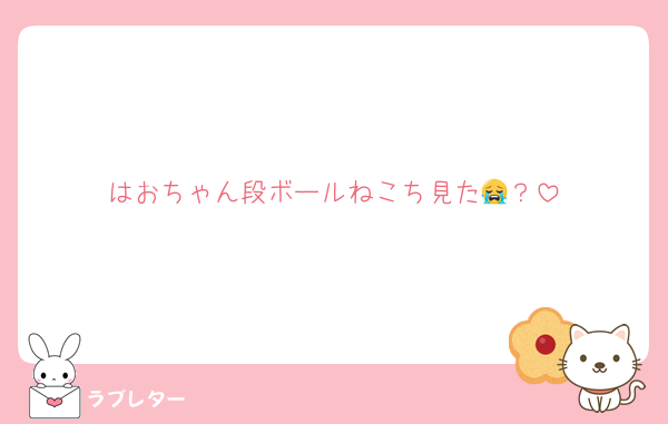 はおちゃん段ボールねこち見た😭？